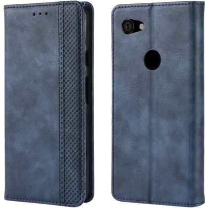 Mobigear Sensation Google Pixel 3a Klapphülle Portemonnaie - Blau