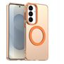 Mobigear Shockproof Samsung Galaxy S26 MagSafe Hülle Hardcase Backcover - Orange