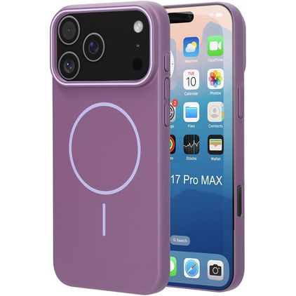 Mobiparts Slim Line iPhone 17 Pro Max MagSafe Hülle Hardcase Backcover - Imperial Purple