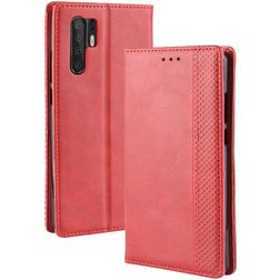 Mobigear Sensation Huawei P30 Pro Hülle Klapphülle Geldbörse - Rot