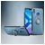 Mobigear Armor Ring HONOR 8X Hülle Hardcase Backcover Stoßfest mit Ringhalter - Blau