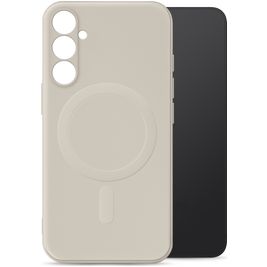 My Style Protective Flex Samsung Galaxy A16 MagSafe Hülle Flexibles TPU Backcover - Antique White