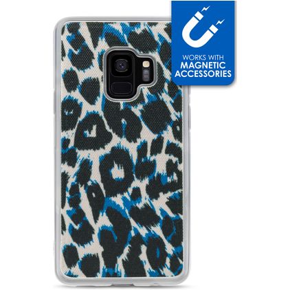 My Style Magneta Samsung Galaxy S9 TPU (flexibel) Backcover - Leopard