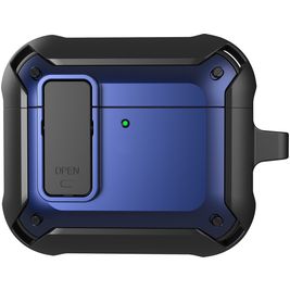 Mobigear Bumblebee Apple AirPods 4 Hardcase Hülle - Marineblau