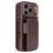 Decoded Detachable Wallet iPhone 18 Pro MagSafe Hülle Echtleder 2in1 Klapphülle (herausnehmbar) Portemonnaie - Chocolat Brown