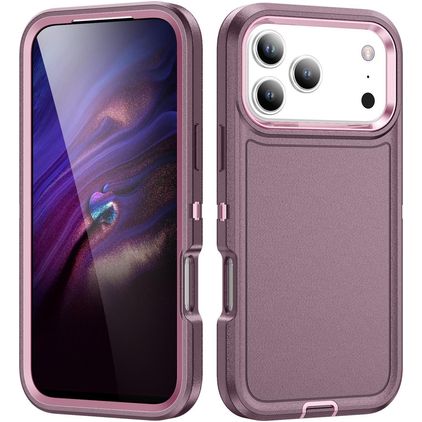 Mobigear Rugged iPhone 18 Pro Hülle Hardcase Backcover Stoßfest - Lila