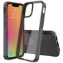 Mobigear Crystal iPhone 13 Mini Hülle Hardcase Backcover - Schwarz