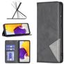 Mobigear Rhombus Slim Samsung Galaxy A73 Hülle Klapphülle - Schwarz