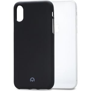 Mobilize Gelly iPhone XS Max Hülle Flexibles TPU Backcover - Matt Black