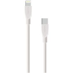 Mobiparts USB-C auf Apple Lightning Kabel MFI 1 m - Weiß