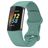 Mobigear Sport Dual Silikon Fitbit Charge 5 Armband Pin-and-Tuck-Verschluss - Grün