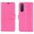 Mobigear Classic Sony Xperia 5 II Hülle Klapphülle Geldbörse - Magenta