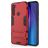 Mobigear Armor Stand Xiaomi Redmi Note 8T Hülle Hardcase Backcover Stoßfest mit Ständer - Rot