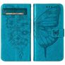 Mobigear Butterfly Google Pixel 7a Hülle Klapphülle Geldbörse - Blau