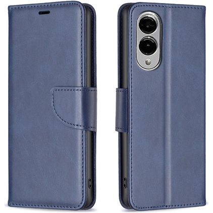Mobigear Excellent Samsung Galaxy S25 Edge Hülle Klapphülle Geldbörse - Blau