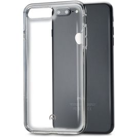 Mobilize Gelly Plus iPhone 7 Plus Hülle Flexibles TPU Backcover - Transparent / Schwarz
