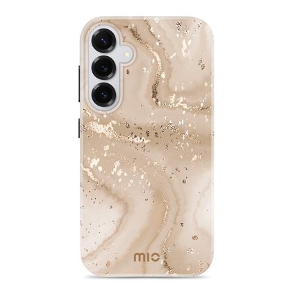 MIO Samsung Galaxy S26 Plus MagSafe Hülle Hardcase Backcover - Gold Marble