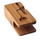 Mobigear Bamboo Telefonständer,Smartwatch-Ständer - Braun