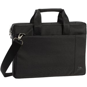 Rivacase Central Laptop Umhängetasche Laptoptasche - Schwarz