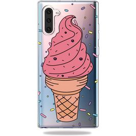 Mobigear Design Samsung Galaxy Note 10 Hülle Flexibles TPU Backcover - Ice Cream