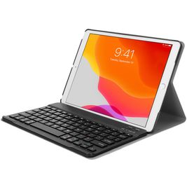 Mobiparts Bluetooth Keyboard iPad 9 (2021) Hülle QWERTY Bluetooth Tastatur Klapphülle - Schwarz