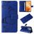 Mobigear Butterfly Xiaomi 14T Pro Hülle Klapphülle Geldbörse - Blau