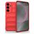 Mobigear Bumpy Samsung Galaxy S25 Plus Hülle Flexibles TPU Backcover - Rot