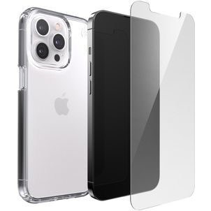 Speck Perfectly Clear ShieldView Durchsichtig iPhone 13 Pro Hülle Hardcase Backcover Stoßfest - Transparent