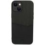 Valenta Card Slot iPhone 13 Hülle Echtes Leder Backcover mit Kartenhalter - Schwarz