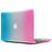 Mobigear Rainbow Matte MacBook Pro 15 Zoll (2008-2012) Hardcase Hülle MacBook Case - Blau / Pink - Model A1286