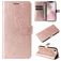 Mobigear Butterfly iPhone 16e Hülle Klapphülle Geldbörse - Roségold