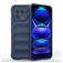 Mobigear Bumpy Xiaomi 13 Hülle Flexibles TPU Backcover - Dunkelblau