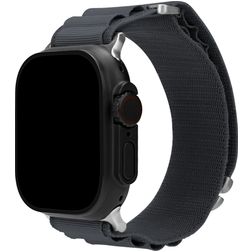 Mobilize Alpine Nylon Apple Watch Armband Dornschließe - 42/41/40/38 mm - Dark Grey