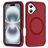 Mobigear Rugged Mag iPhone 16 MagSafe Hardcase Backcover Shockproof - Rot
