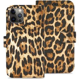 My Style Flex Wallet iPhone 12 Pro Hülle Klapphülle Geldbörse - Wild Leopard