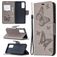 Mobigear Butterfly Samsung Galaxy S20 FE Hülle Klapphülle Geldbörse - Grau