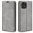 Mobigear Retro Slim HONOR X8 Hülle Klapphülle Geldbörse - Grau