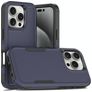 Mobigear Heavy Armor iPhone 16 Pro Hülle Hardcase Backcover Stoßfest - Dunkelblau