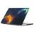 Mobigear Design MacBook Air 15 Zoll (2023-2025) Hardcase Hülle MacBook Case - Universe - Model A2941 / A3114 / A3241