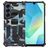 Mobigear Armor Stand Samsung Galaxy A16 Hülle Hardcase Backcover Stoßfest mit Ständer - Blau