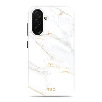 MIO Samsung Galaxy A27 MagSafe Hülle Hardcase Backcover - White Marble