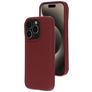 Mobiparts iPhone 15 Pro Silikon Hülle Backcover - Plum Red