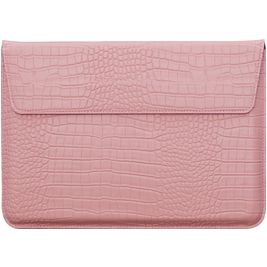 Mobigear Envelope Croco Laptop Sleeve (max 23 cm x 33 cm) Laptop Hülle - Pink