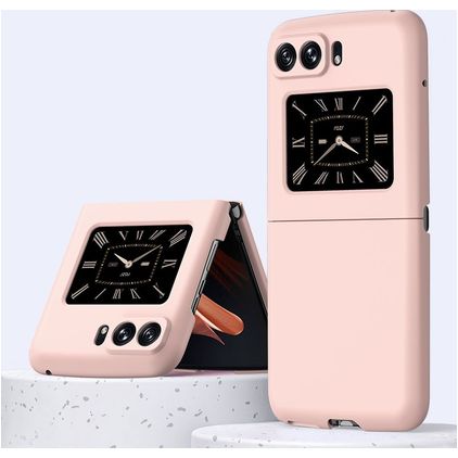 Mobigear Colors Motorola Razr (2022) Hülle Hardcase Backcover - Pink