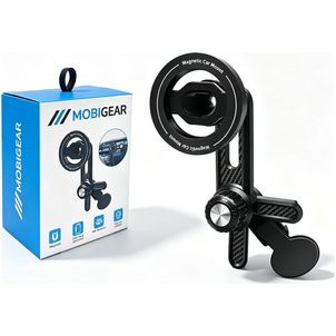 Mobigear MagSafe Autohalterung Armaturenbrett Magnetisch Universal - Schwarz