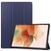 Mobigear Tri-Fold Samsung Galaxy Tab S7 FE Klapphülle - Dunkelblau