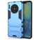 Mobigear Armor Stand Huawei Mate 30 Hülle Hardcase Backcover Stoßfest mit Ständer - Blau