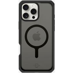 ITSKINS Level 2 HybridMagFrost R iPhone 16 Pro Max MagSafe Hülle Hardcase Backcover Stoßfest - Schwarz