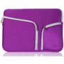 Mobigear Double Zipper Neopren Laptop Sleeve 15 - 16 Zoll Laptop Hülle - Lila