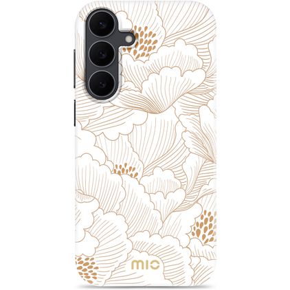 MIO Samsung Galaxy S26 FE MagSafe Hardcase Backcover - White Roses